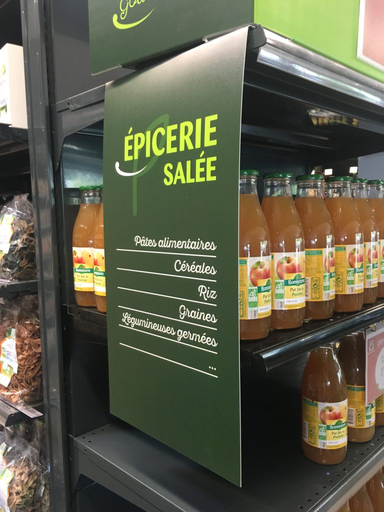 enseigne et intérieure