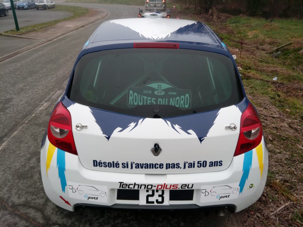 Adhésif voitures de sport