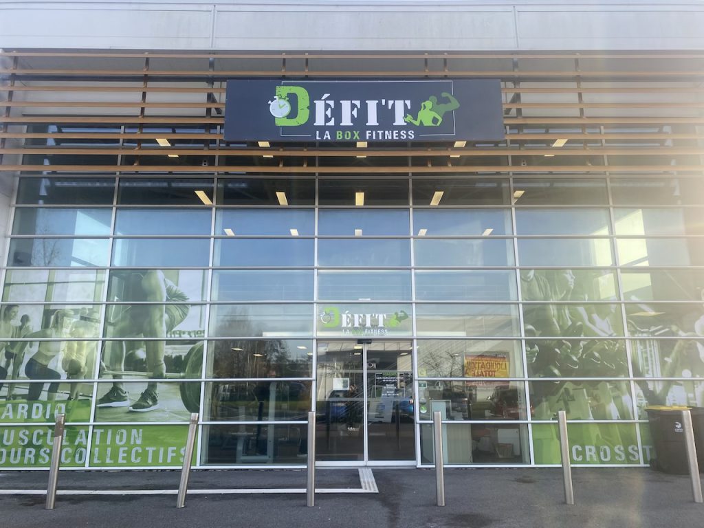 Enseigne et signalétique pour Défi't la box fitness