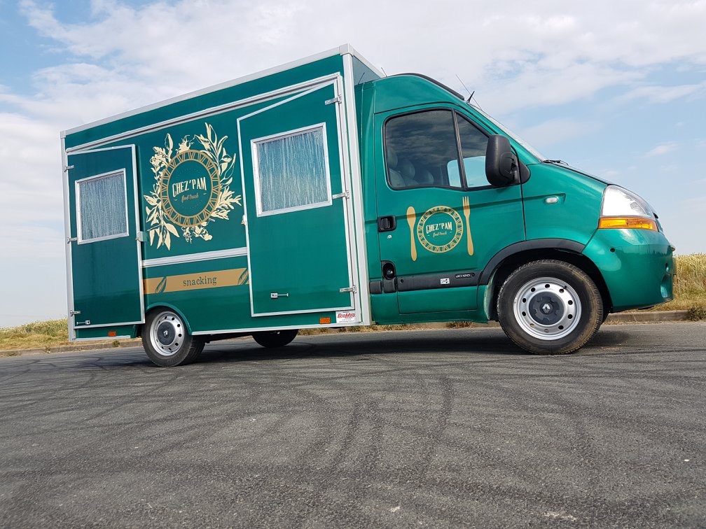 Boulanger ambulant food truck